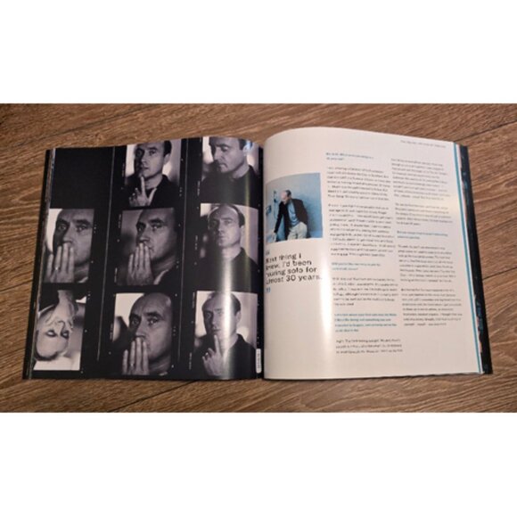 Phil Collins Not Dead Yet Live Tour Program 2017 18 Genesis 2 Books + Sleeve - Picture 12 of 16